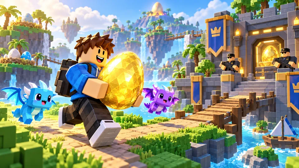Steal An Egg in Roblox: Eggs, Pets and Base Upgrades