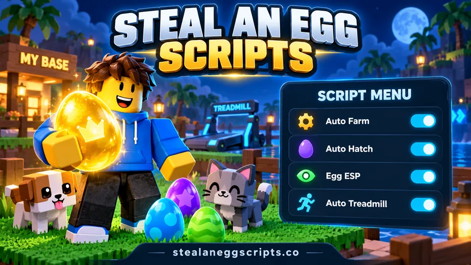Steal an Egg Scripts for Roblox